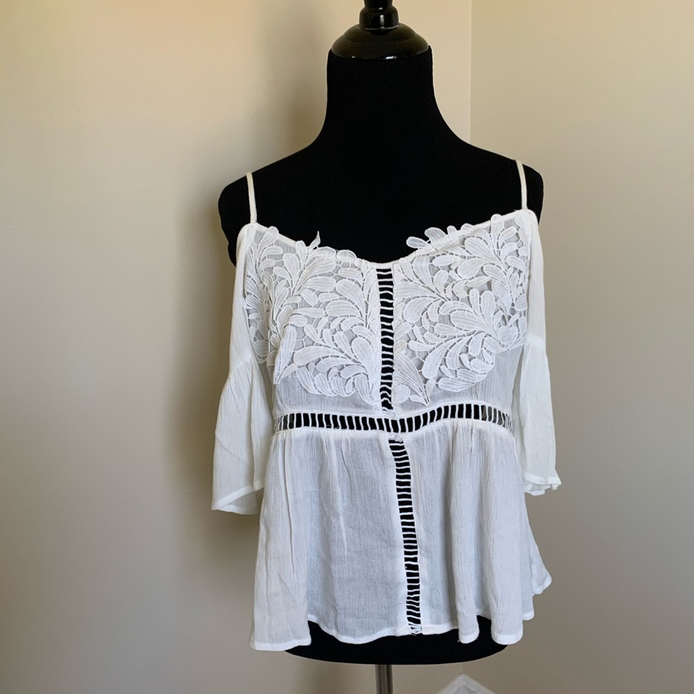 Neiman Marcus Appliqué Top
